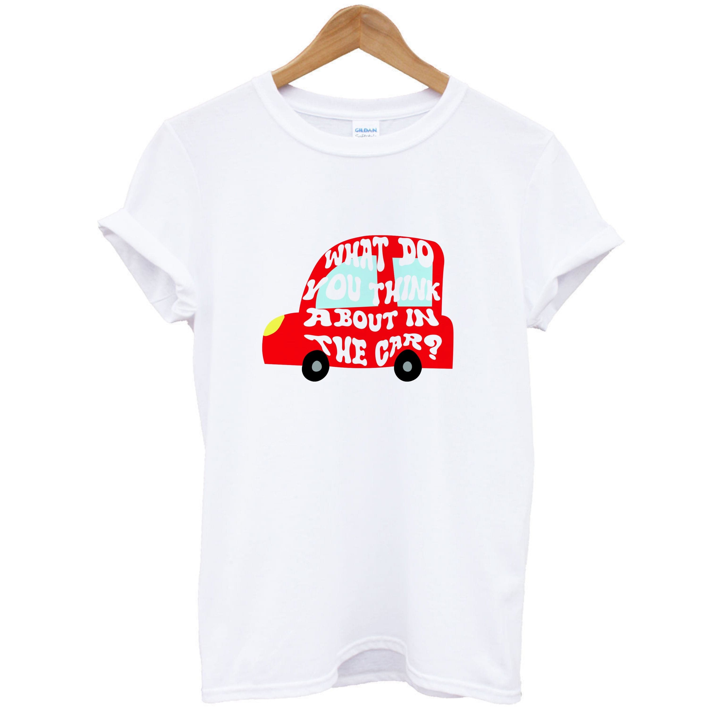 What Do You Think About In The Car? T-Shirt