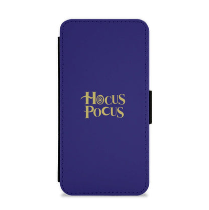 Text - Hocus Halloween Flip / Wallet Phone Case