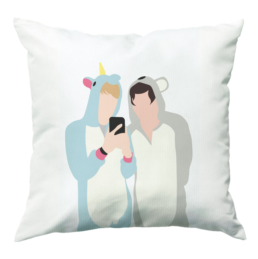 Onsies - Sam And Colby Cushion