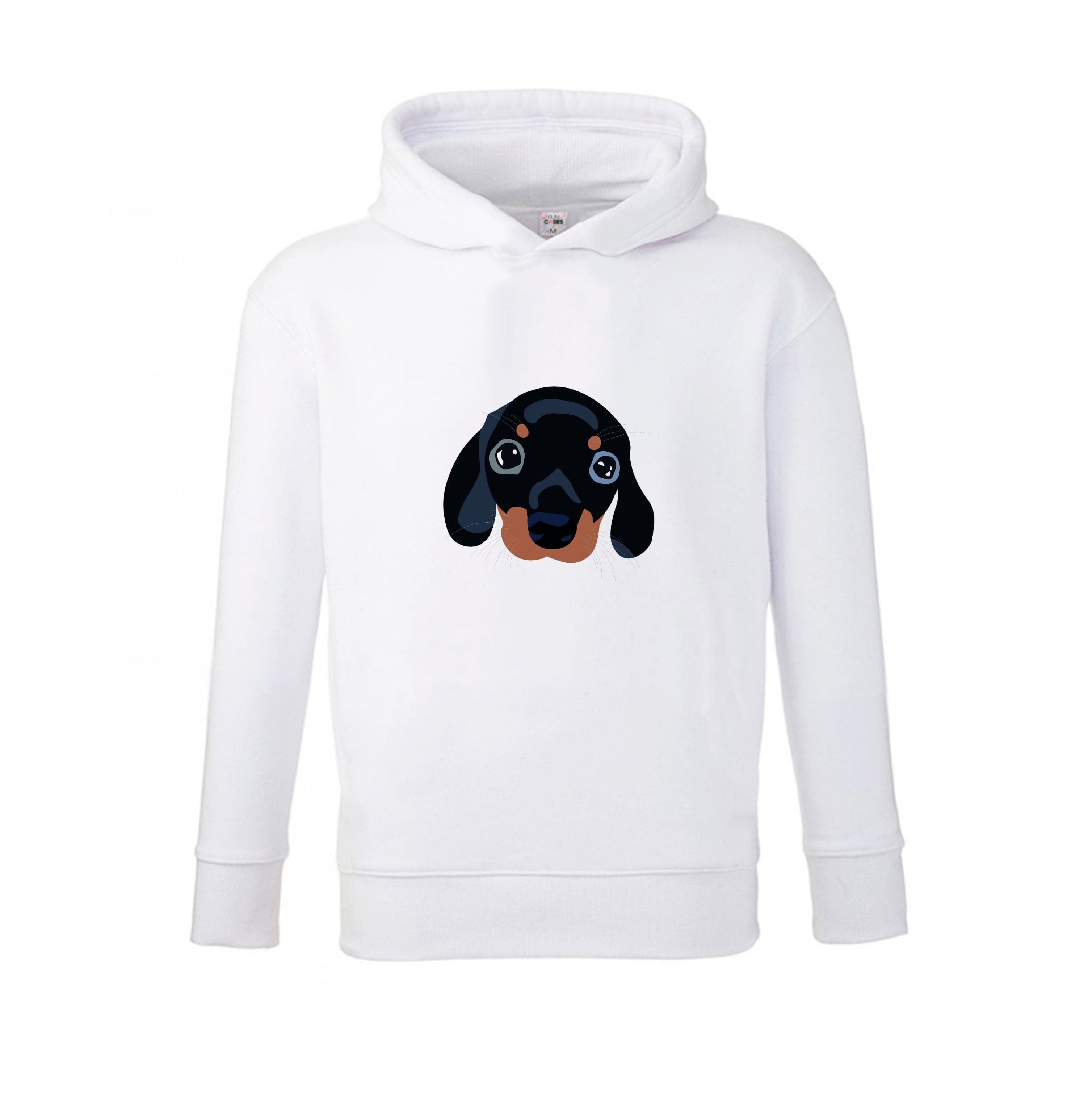 Black - Dachshunds Kids Hoodie