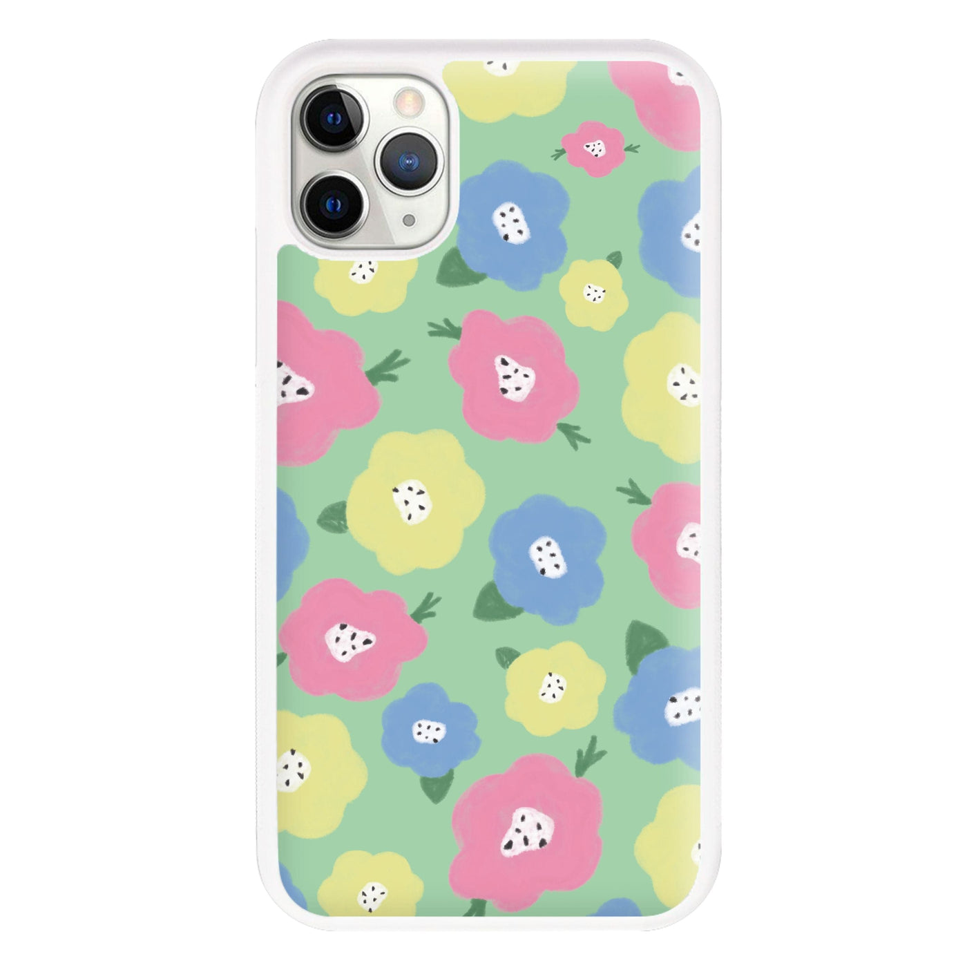 Painted Flowers - Floral Patterns Phone Case