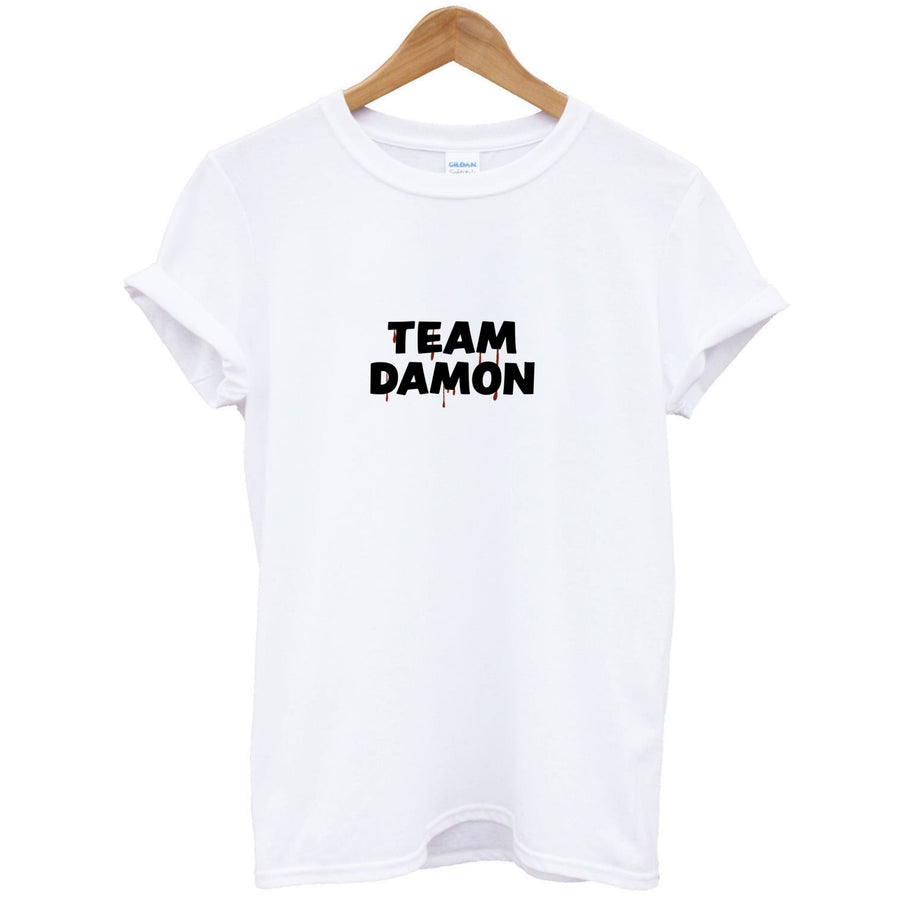 Team Damon - Vampire Diaries T-Shirt