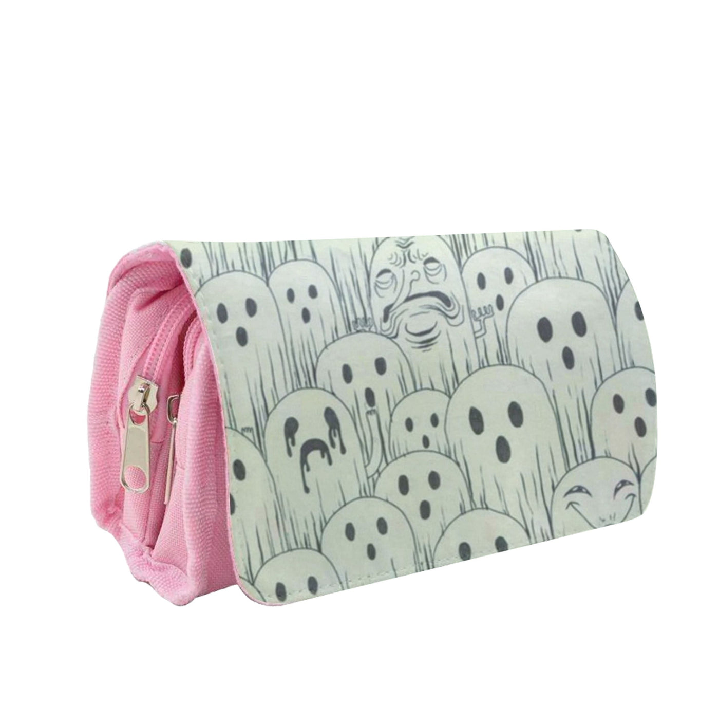 Droopy Ghost Pattern Pencil Case