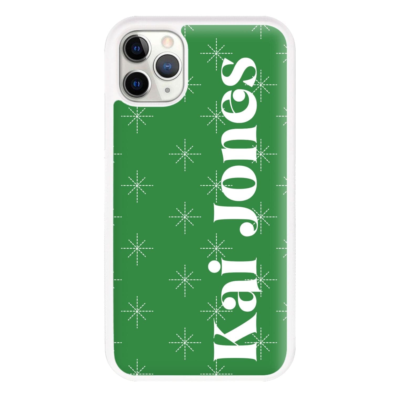 Snowflakes - Personalised Christmas Phone Case