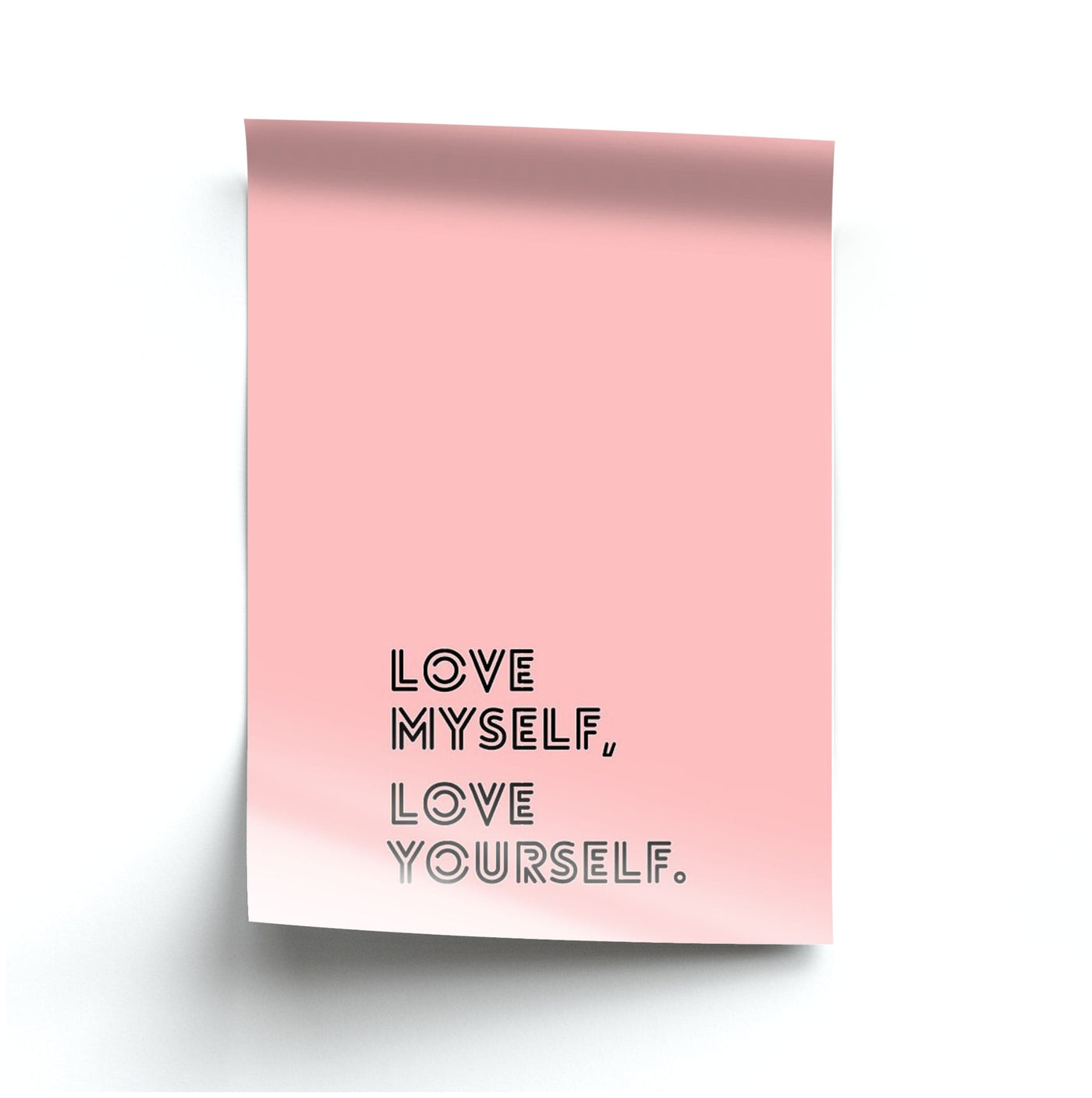 Love Myself, Love Yourself BTS Poster