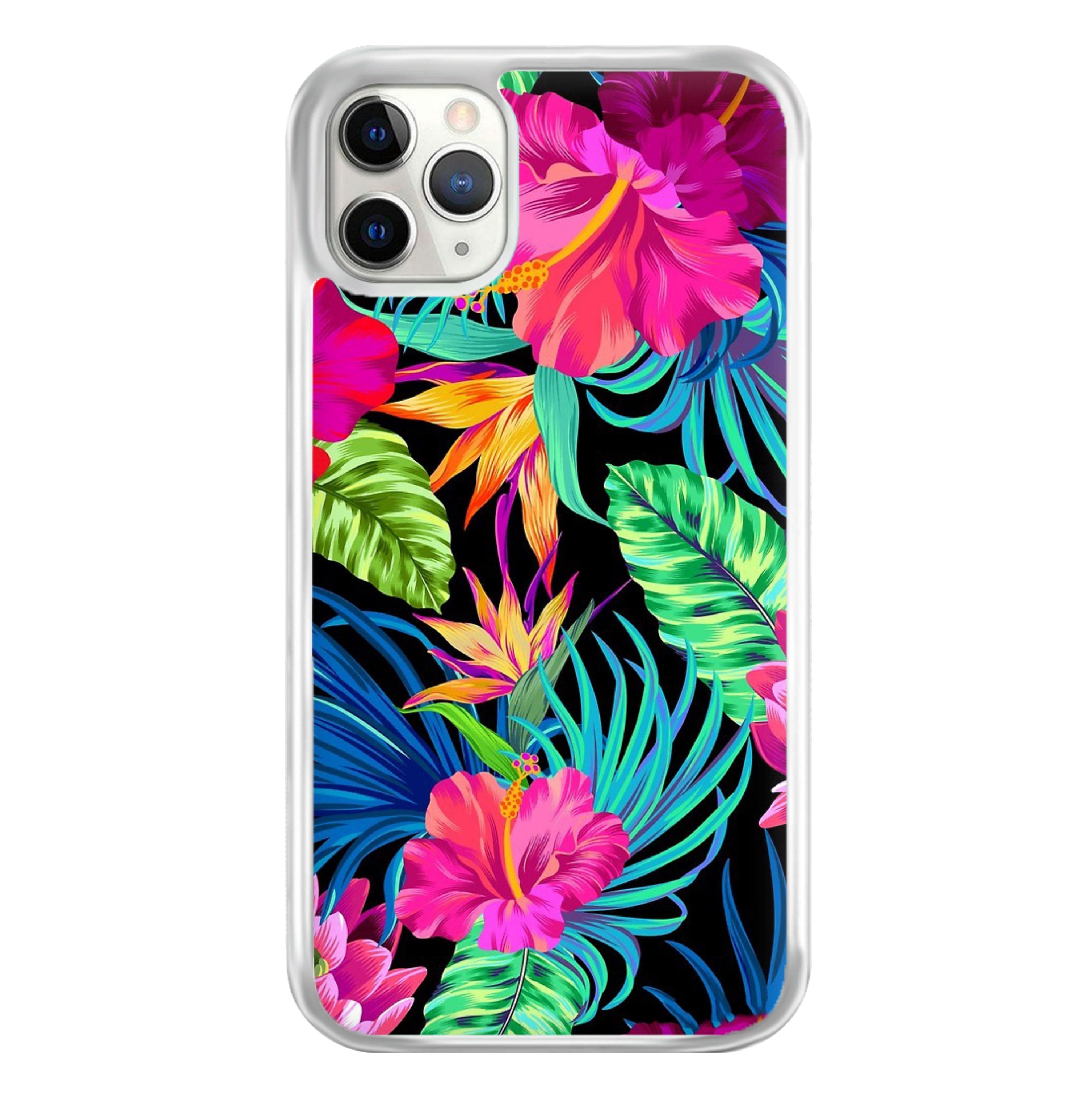 Colourful Hibiscus Pattern Phone Case