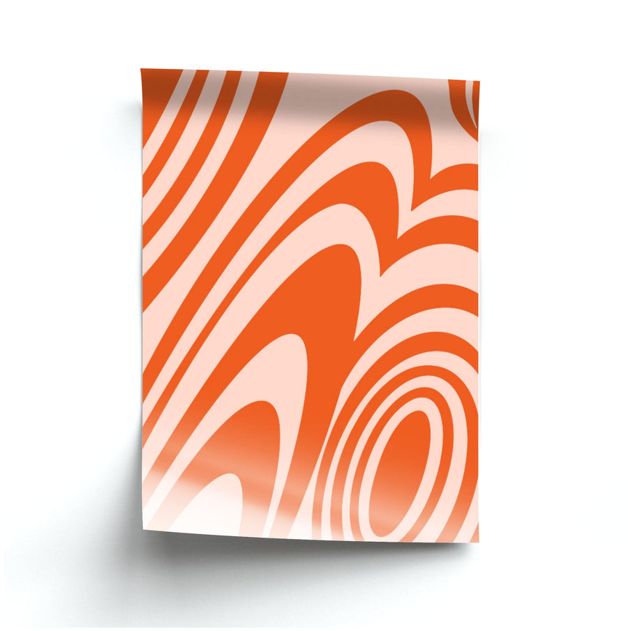 Colourful Abstract Pattern I Poster