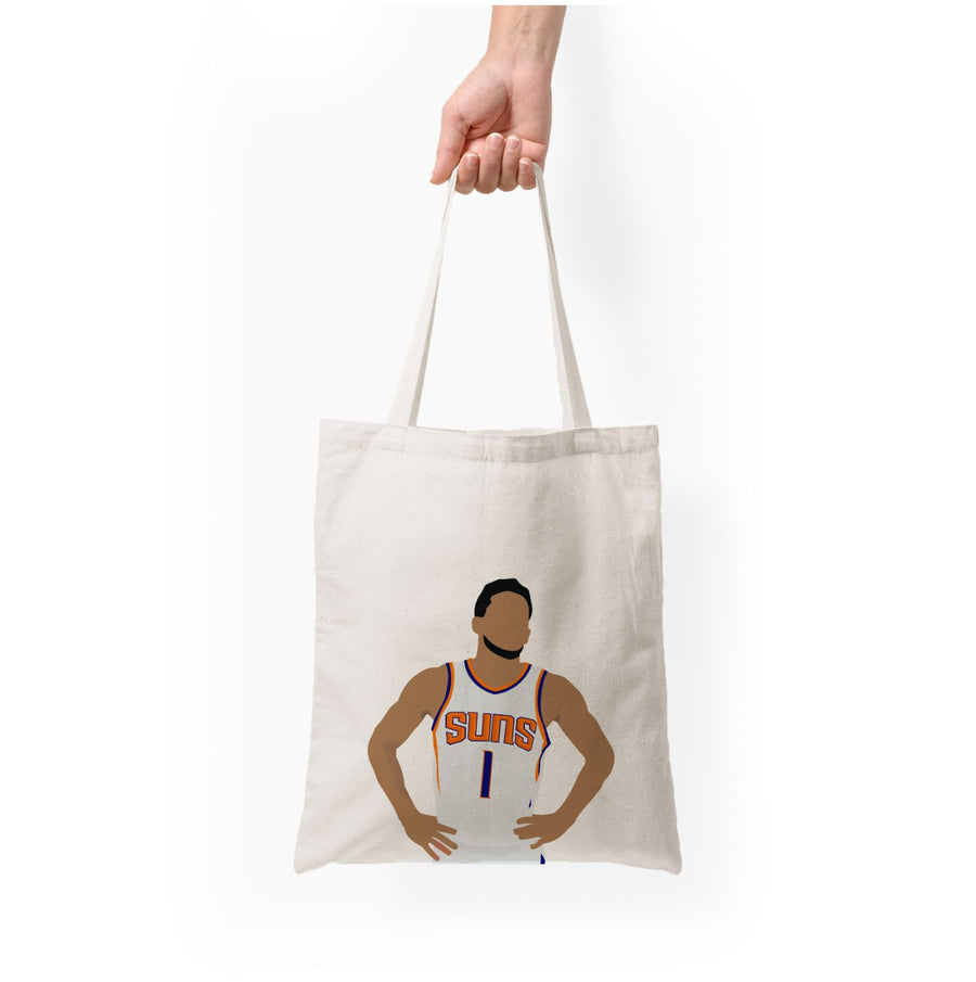 Devin Booker - Basketball Tote Bag