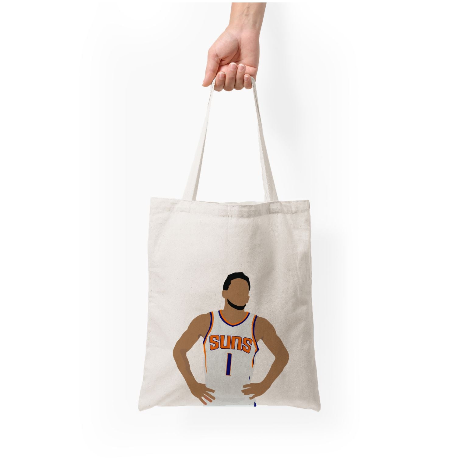 Booker - Basketball Tote Bag