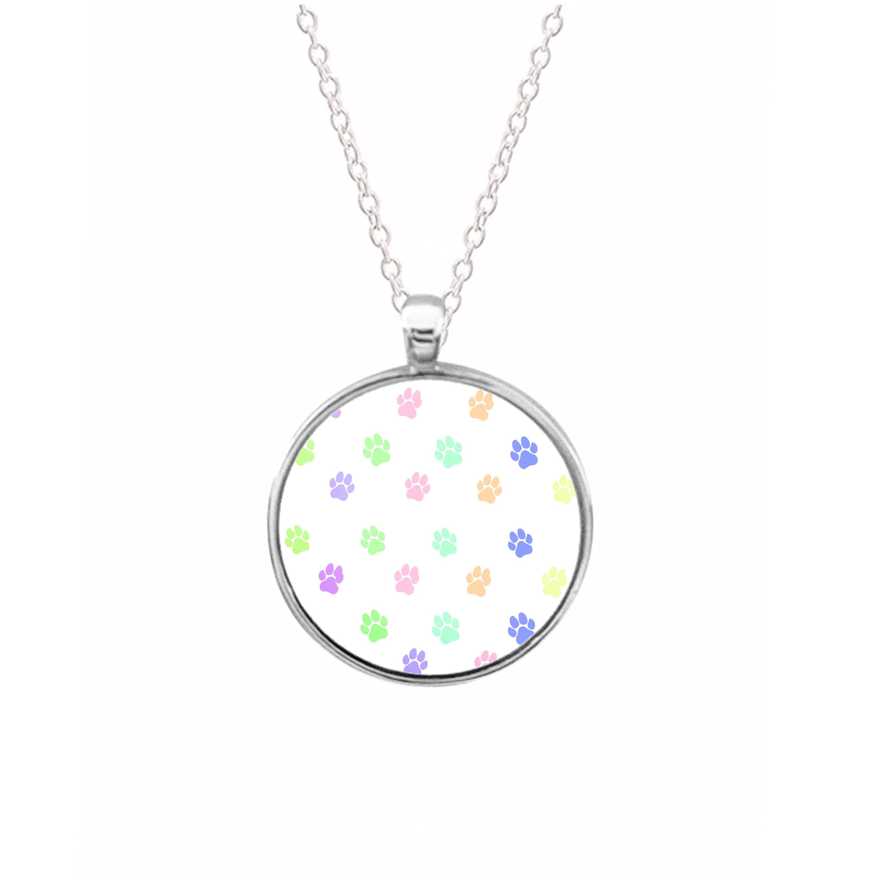 Coloured patterns - Dog Patterns Necklace