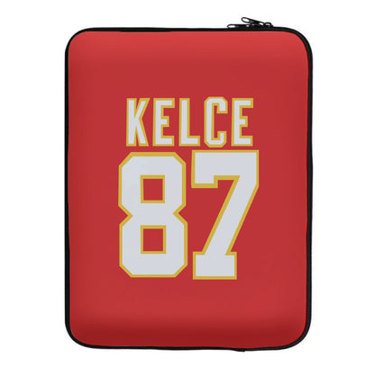 Kelce 87 - Travis Laptop Sleeve