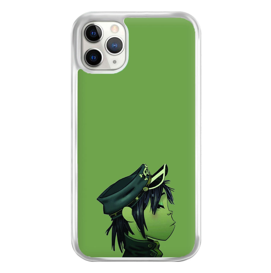 Green 2d - Gorillaz Phone Case