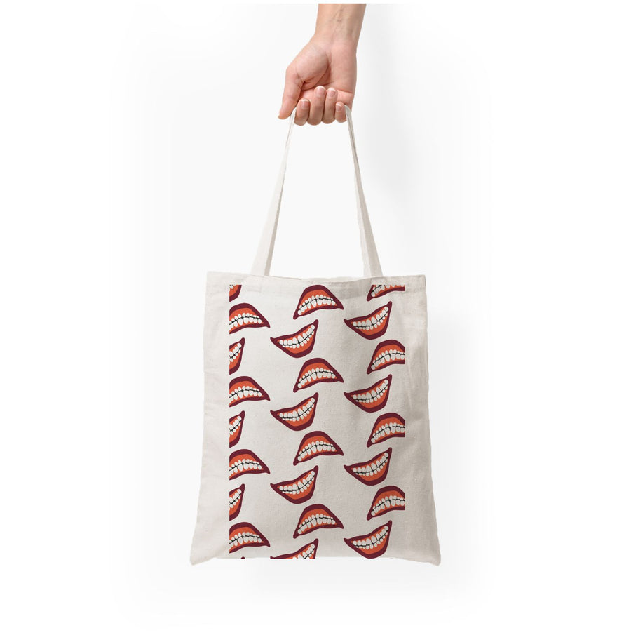 Mouth Pattern - American Horror Story Tote Bag