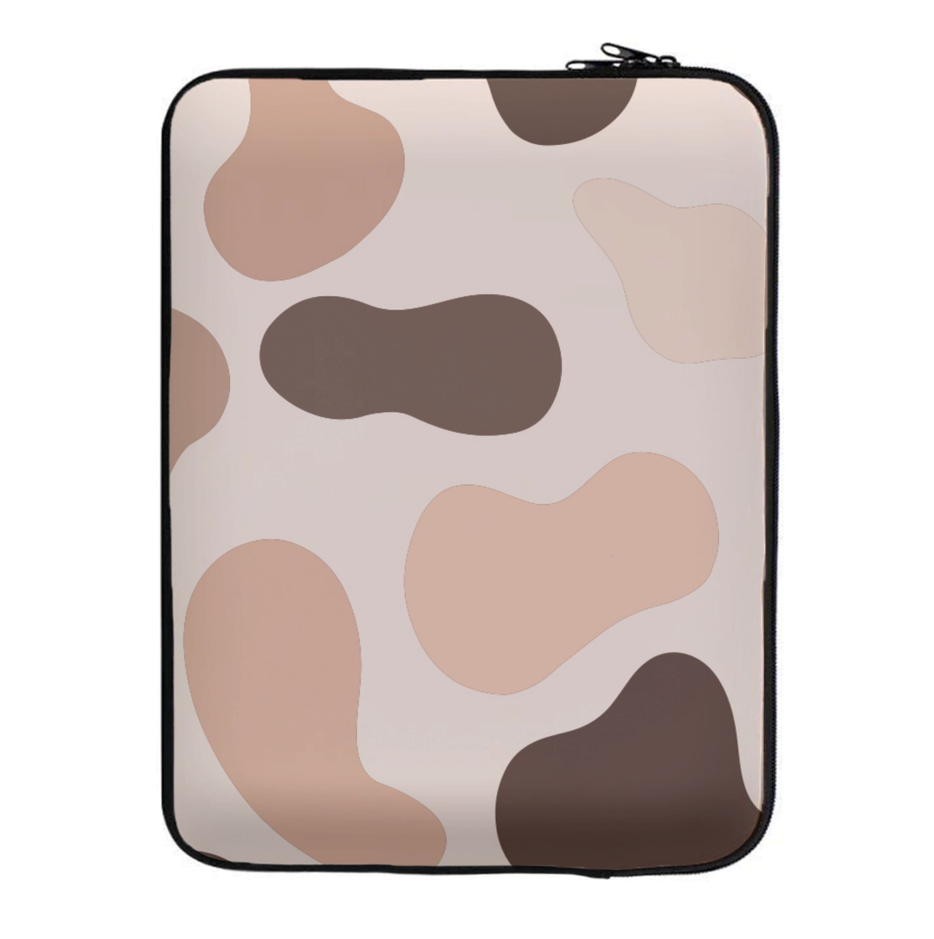 Cowprint Nude Laptop Sleeve