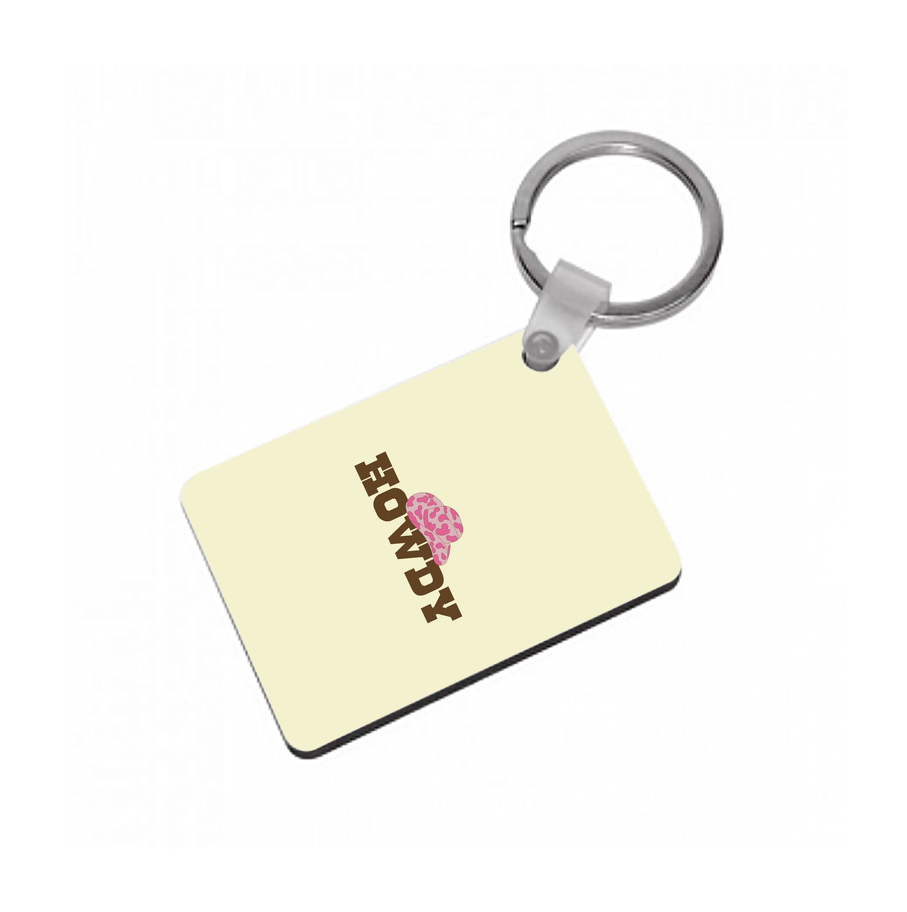 Howdy - Western  Keyring