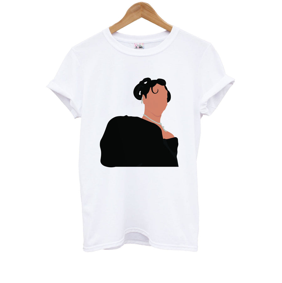 Black Dress - Rihanna Kids T-Shirt