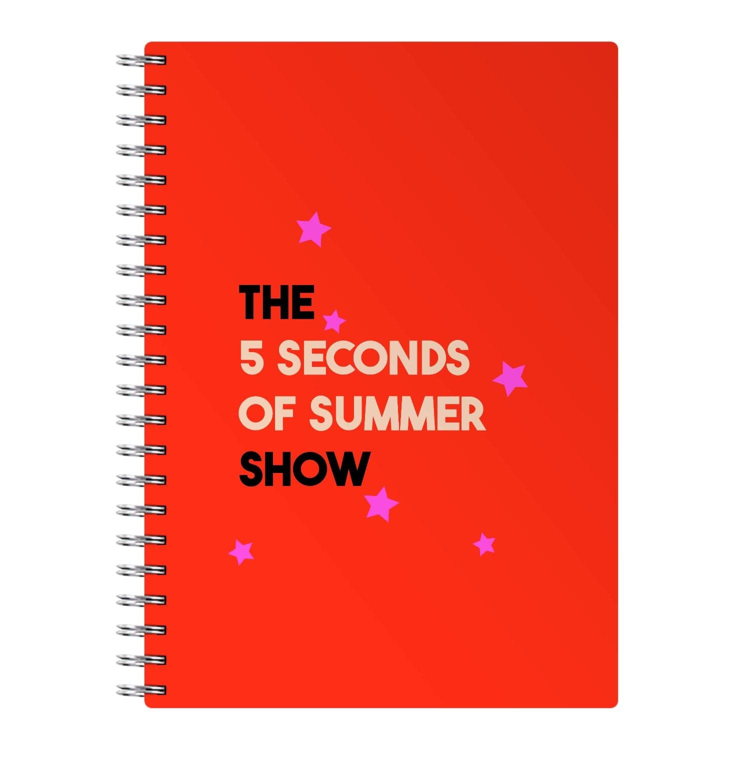 The 5 Seconds Show Notebook