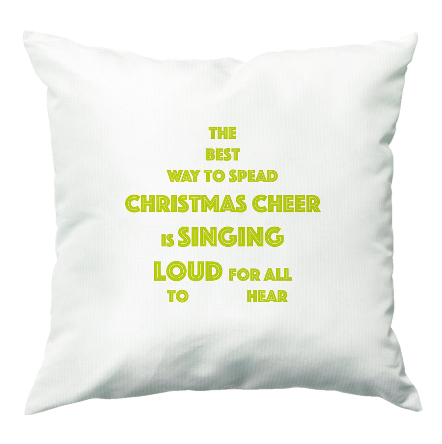 Christmas Cheer - Elf Cushion