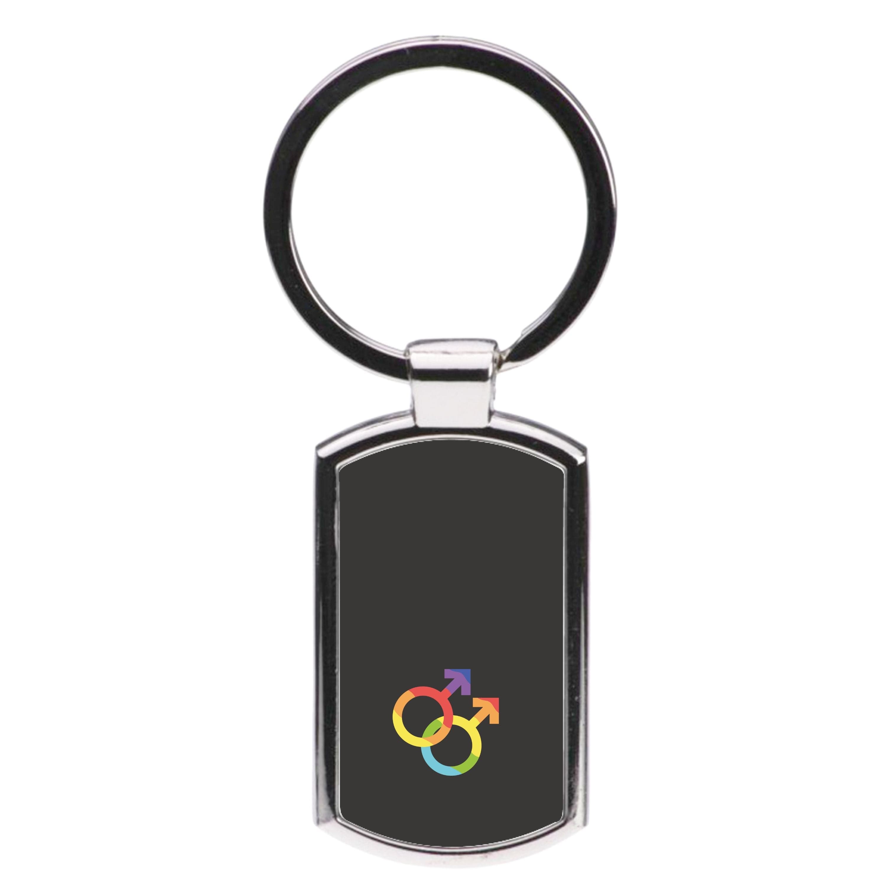 Gender Symbol Male - Pride Luxury Keyring