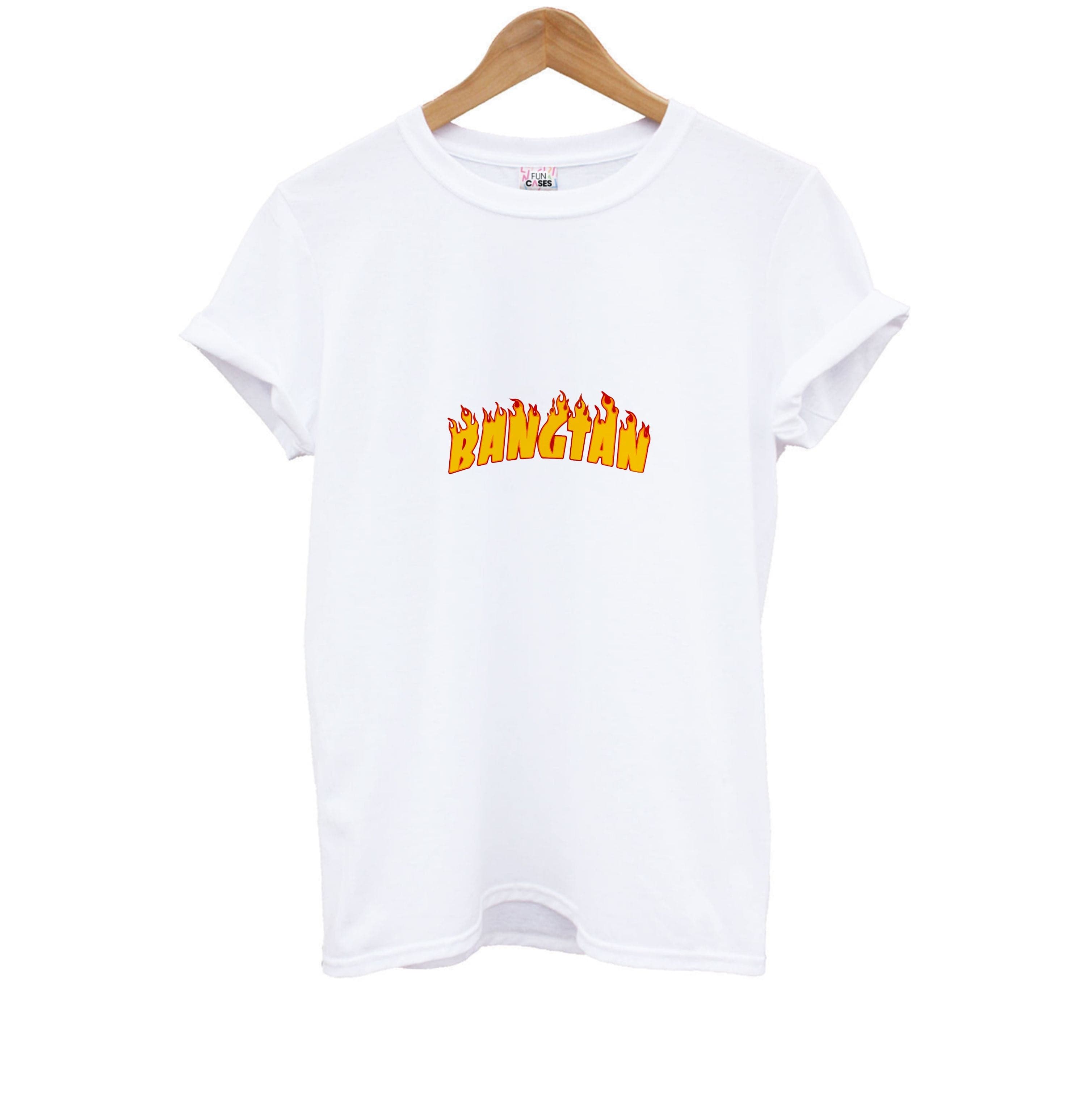 Bangtan Flames - K Pop Kids T-Shirt