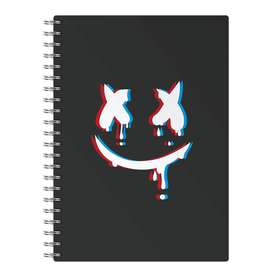 Blue Blur - Marshmello Notebook