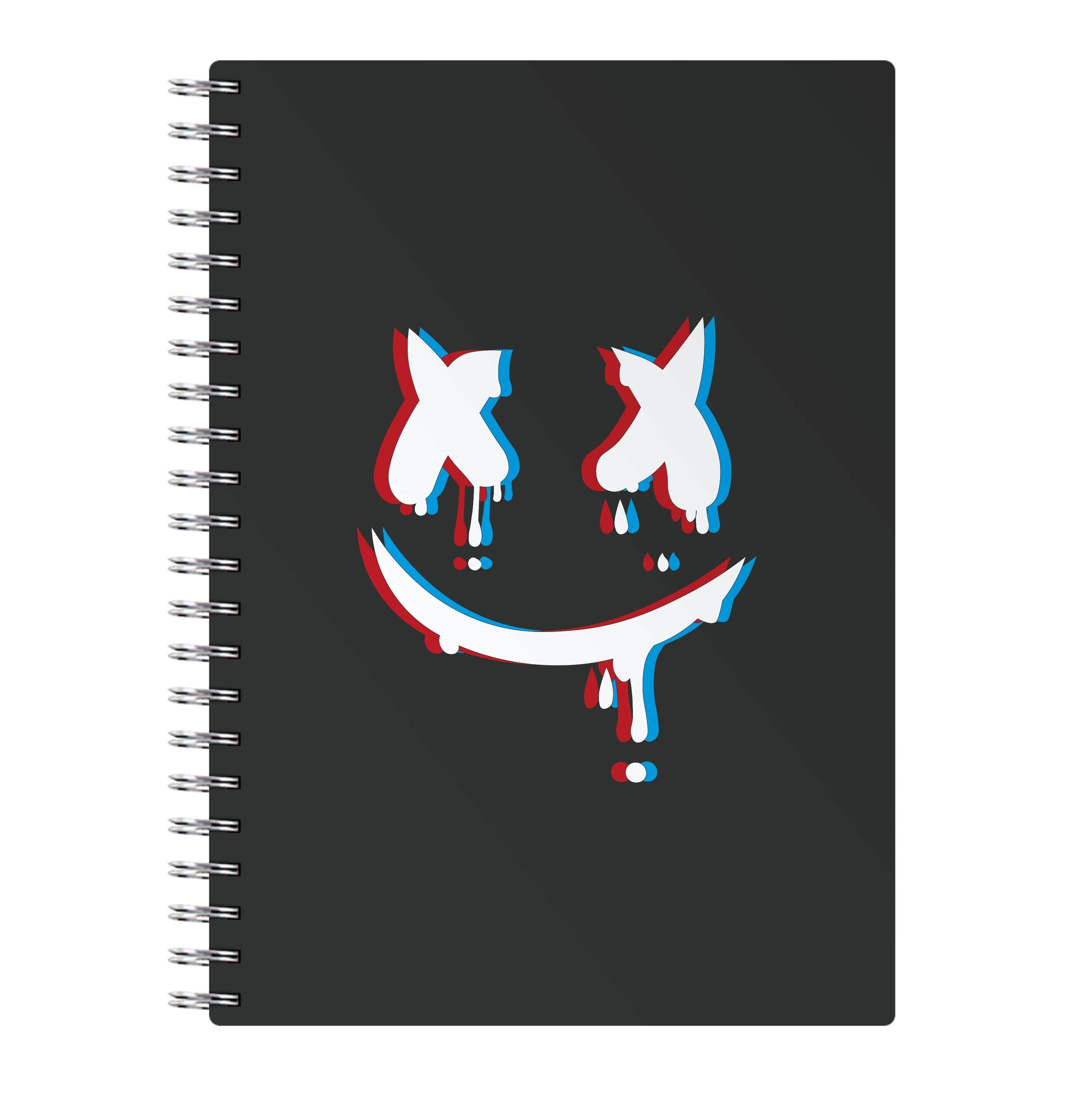 Blue Blur - White Helmet DJ Notebook