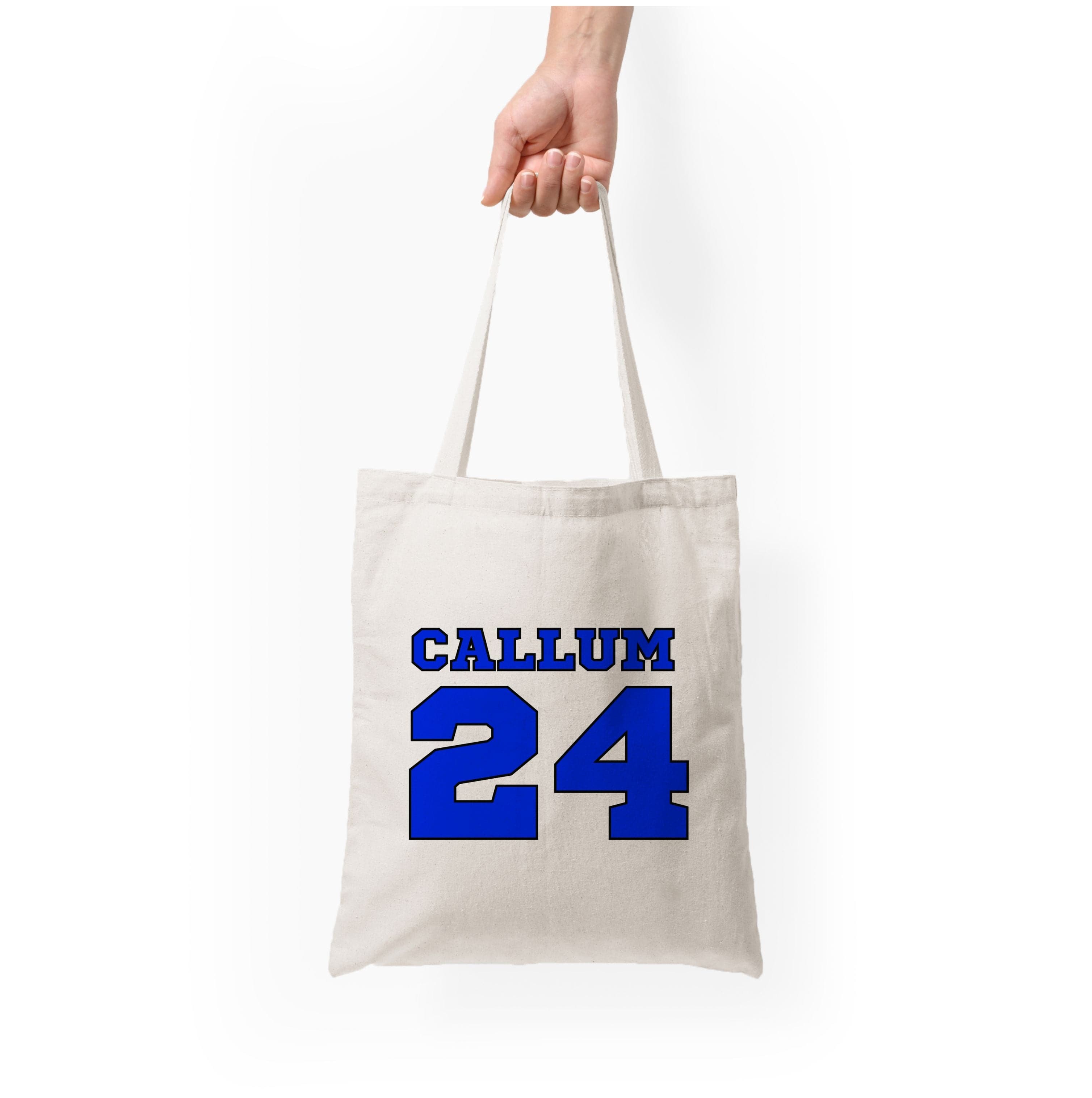 Dark Blue - Personalised Football Tote Bag