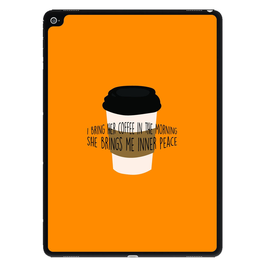 I Bring Her Coffee - Lewis Capaldi iPad Case