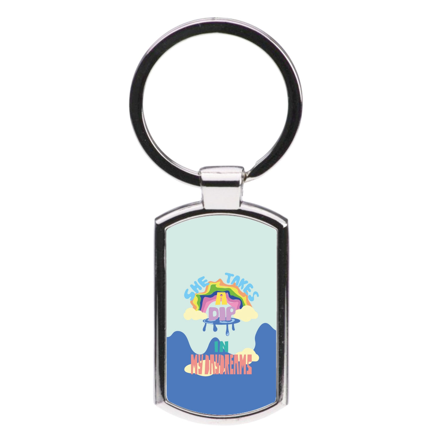 She takes a dip in my daydreams - Arctic Monkeys Luxury Keyring