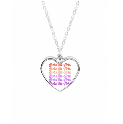 Girls like girls - Pride Necklace