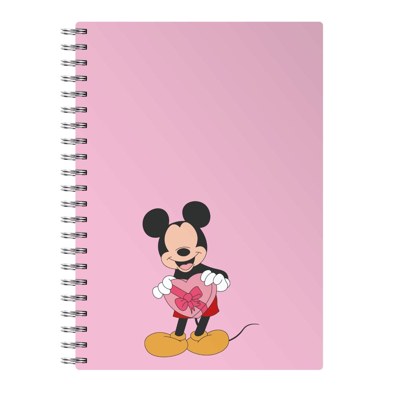 Mickey's Gift Valentine's Notebook