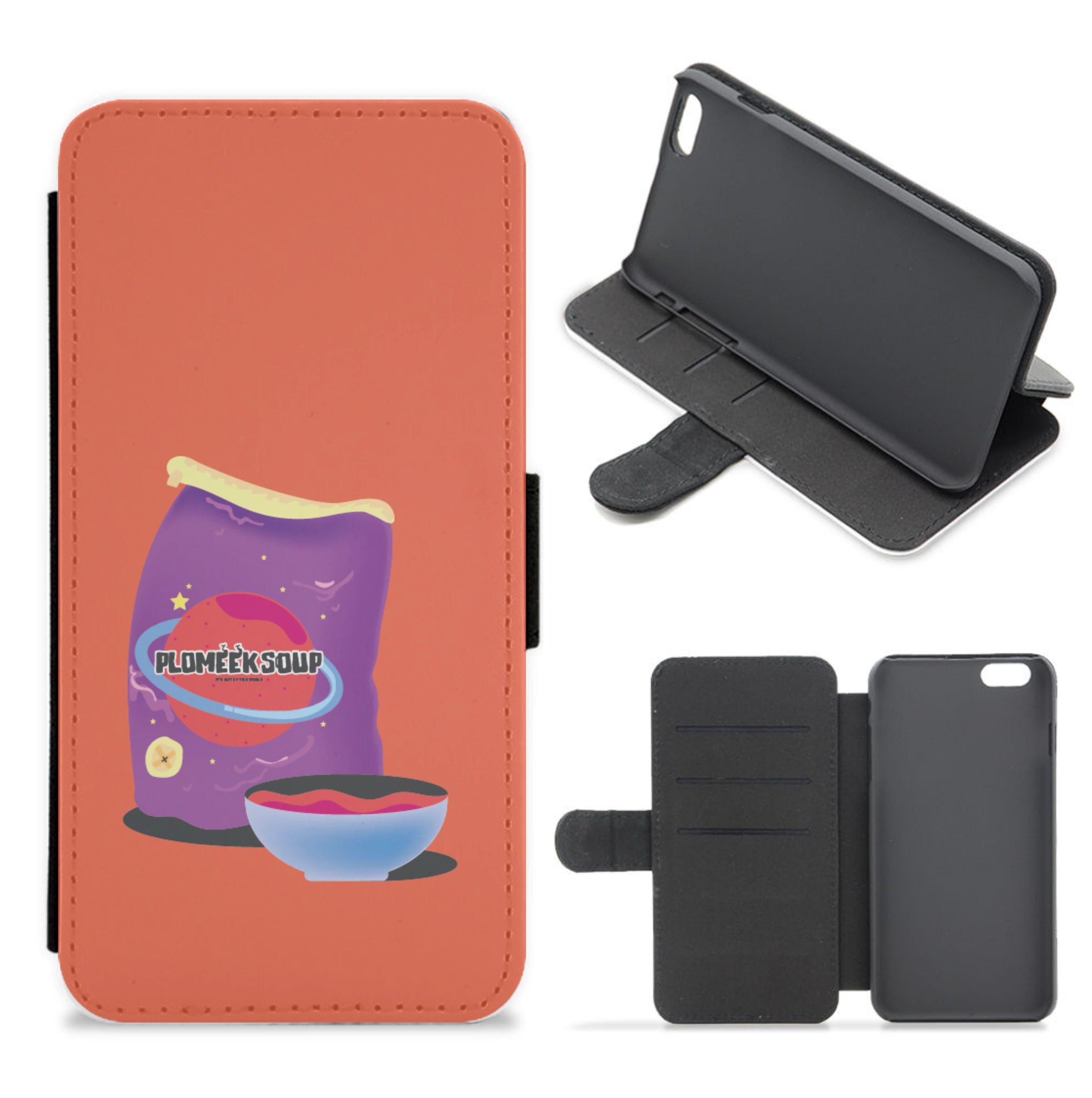 Polomeek soup Flip / Wallet Phone Case