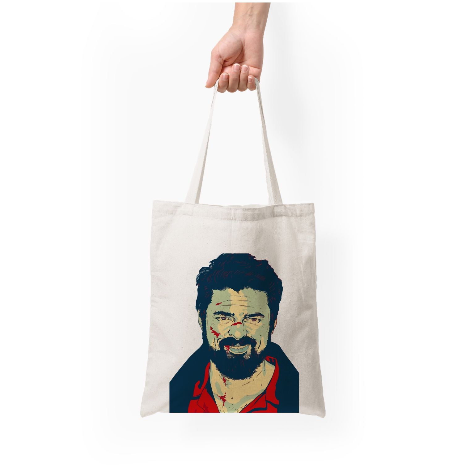 Billy Butcher Face Tote Bag