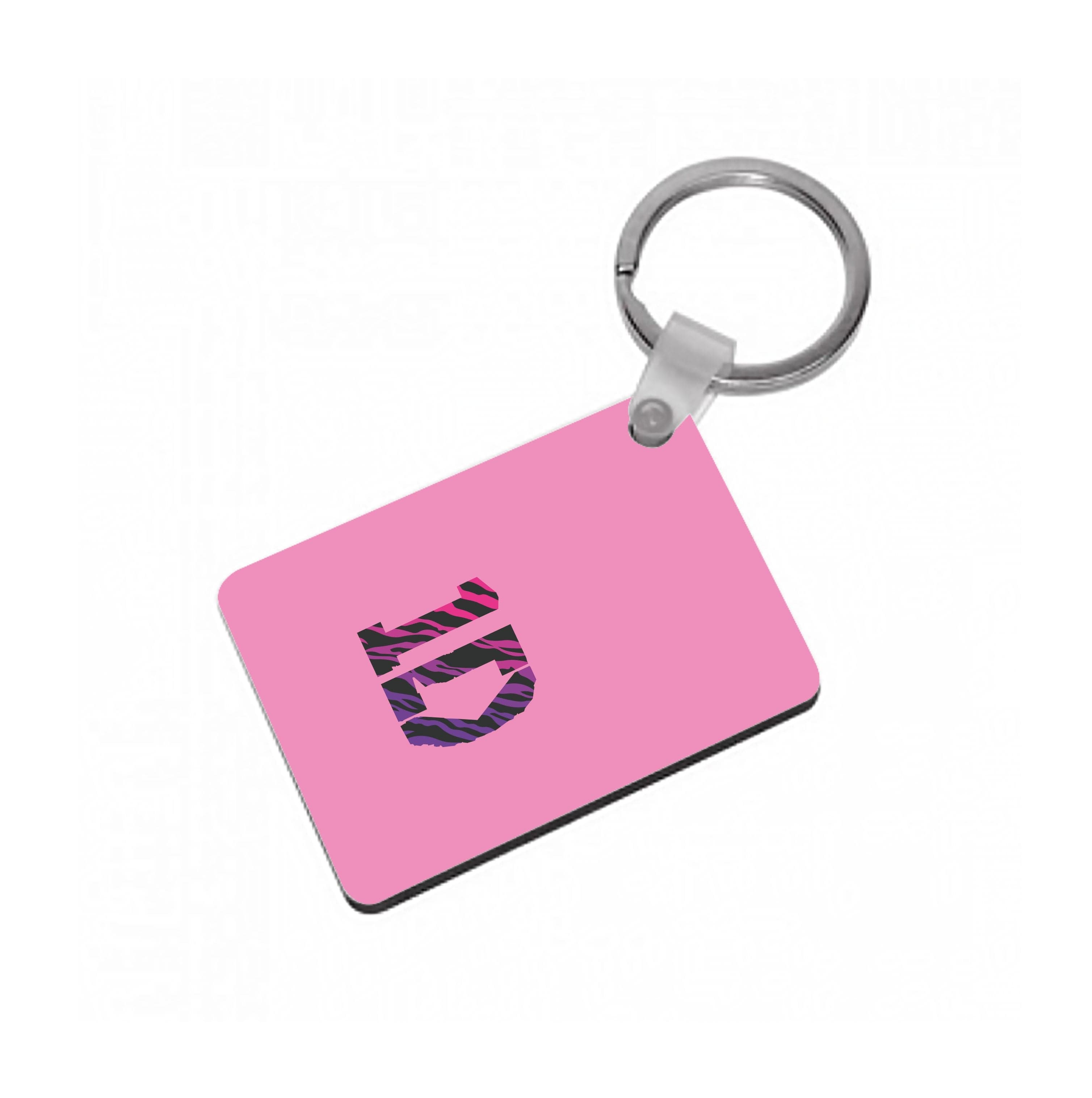 Zebra 1D Keyring