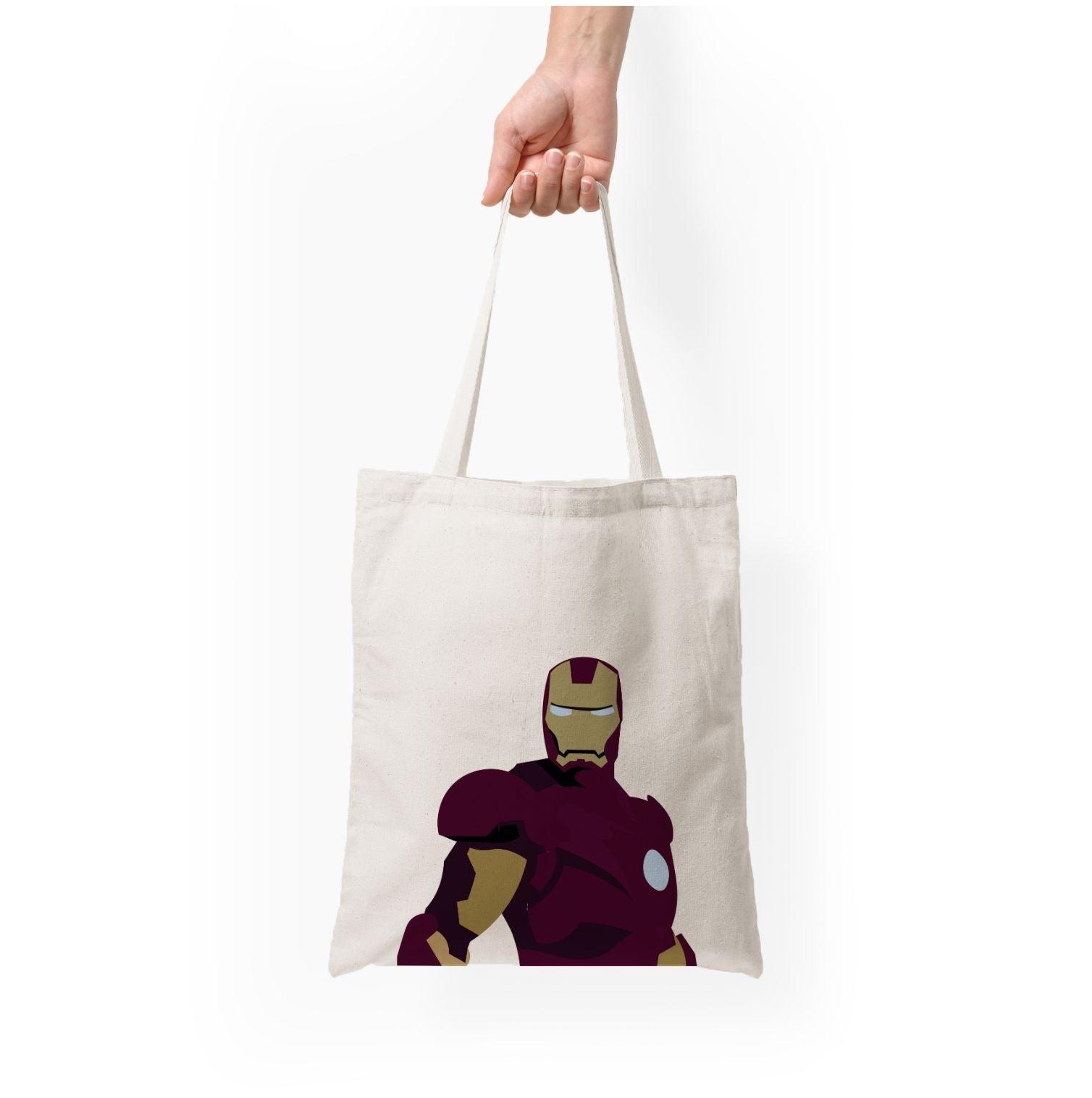 Iron man mask Tote Bag