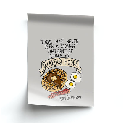 Breakfast Foods - Parks Poster