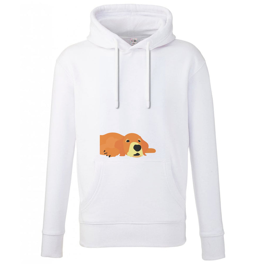 Laying and chilling - Dog Patterns Hoodie