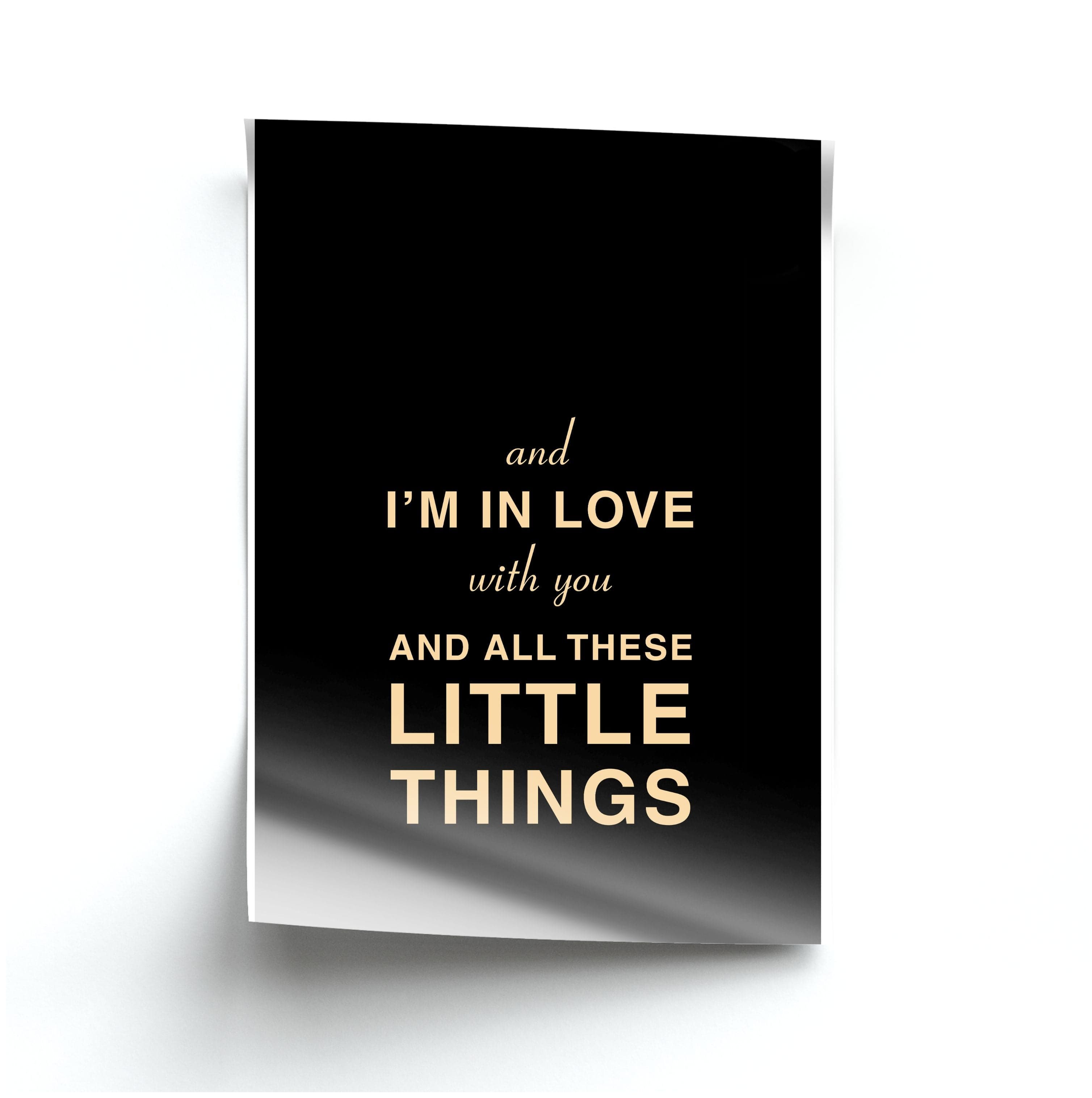 Little Things Poster