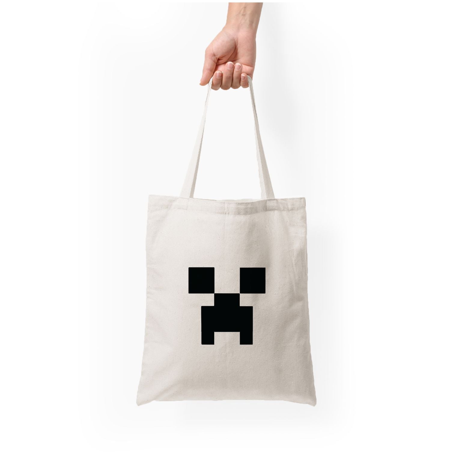 Creeper Face - Mining Tote Bag