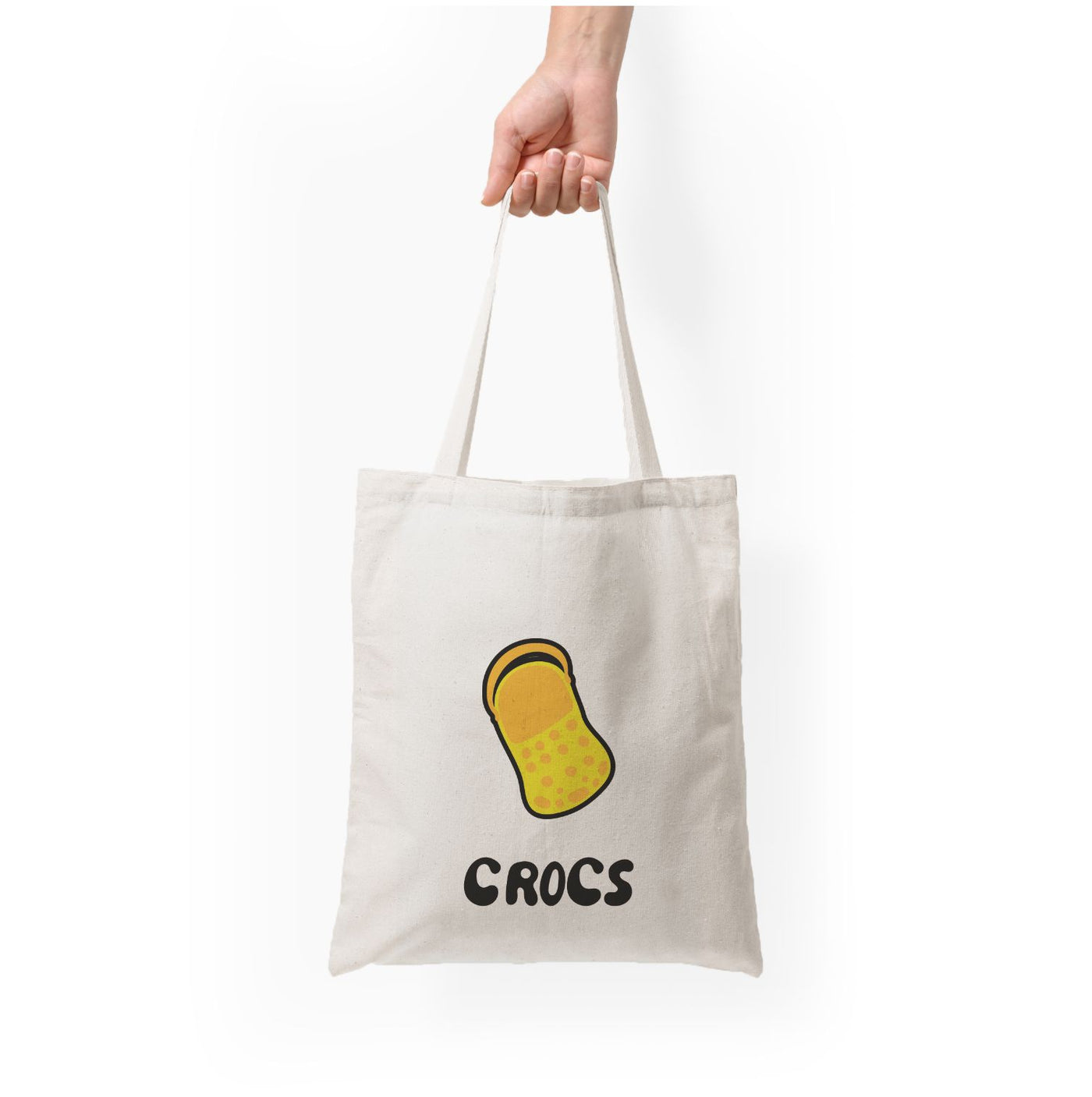 Yellow - Crocs Tote Bag