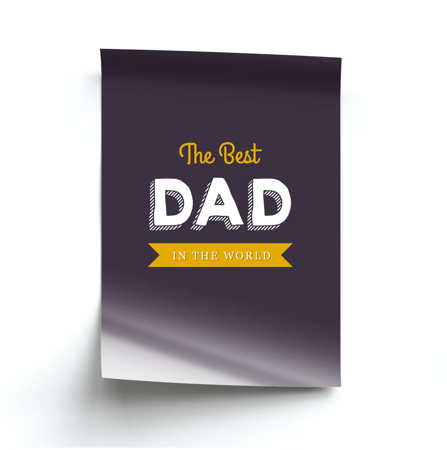 Best Dad In The World Poster