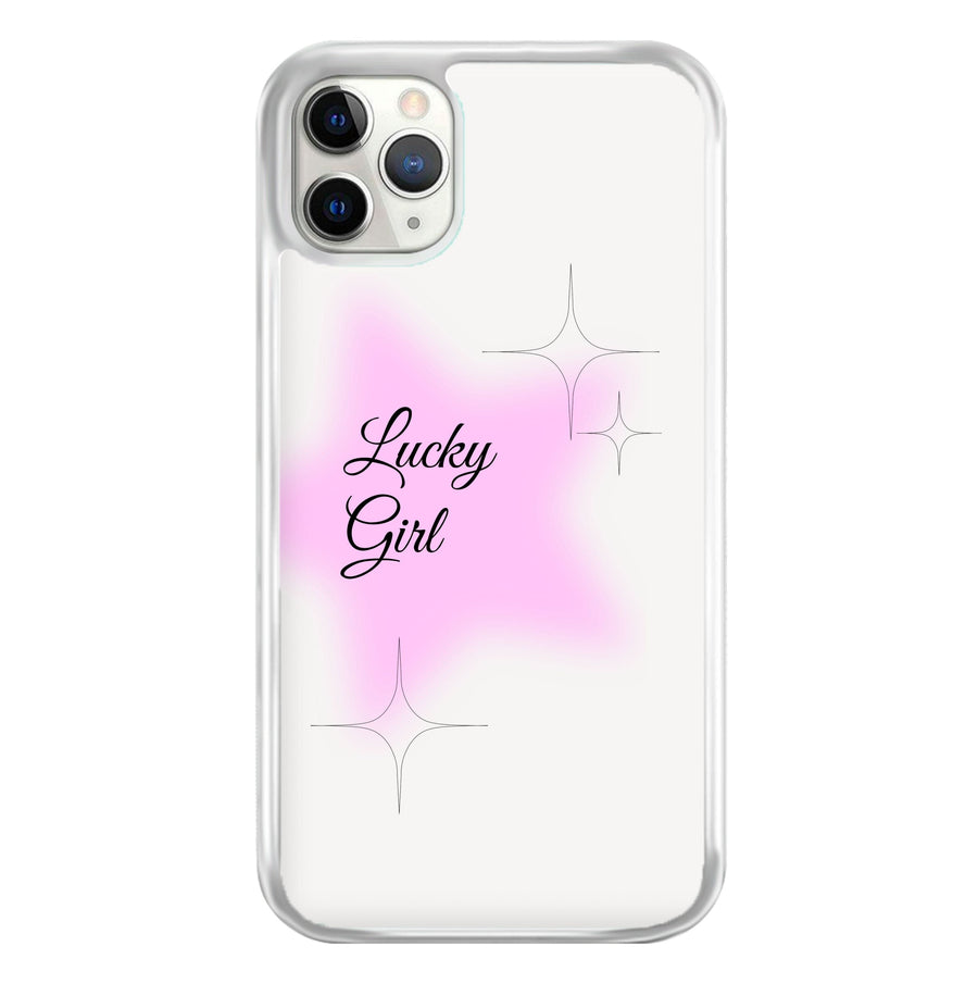 Lucky Girl - Clean Girl Aesthetic Phone Case