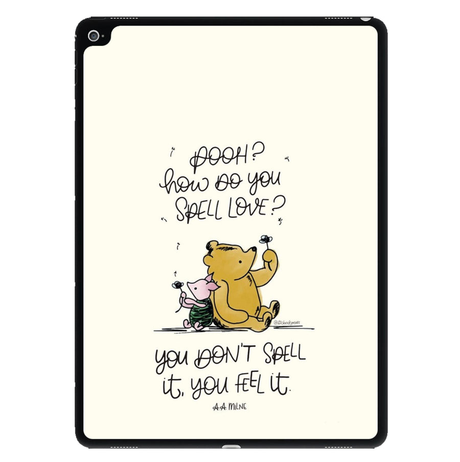 A Tale Of Love - Winnie The Pooh iPad Case