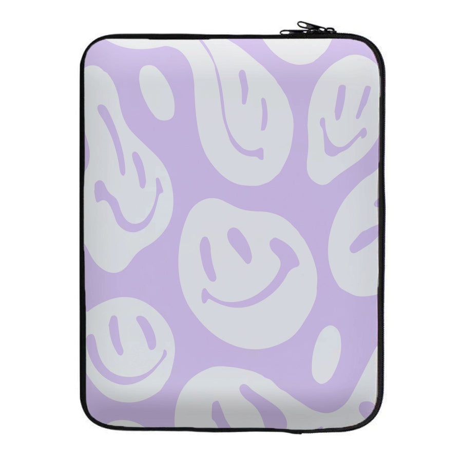 Trippn Smiley - Purple Laptop Sleeve