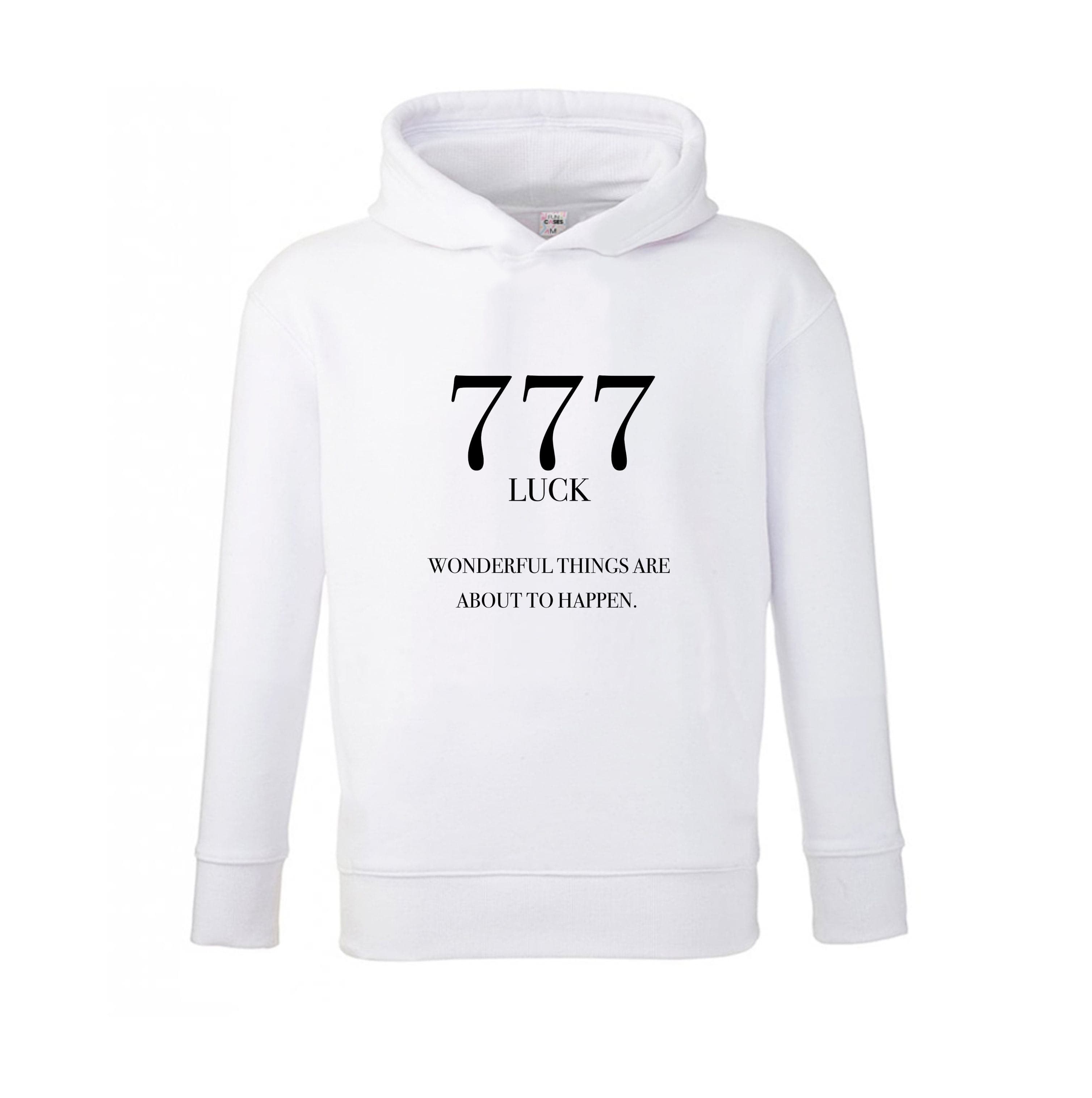 777 - Angel Numbers Kids Hoodie