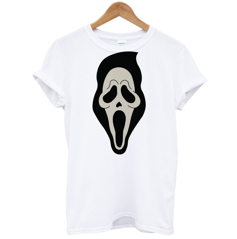 Pink Ghostface Pattern - Scream T-Shirt