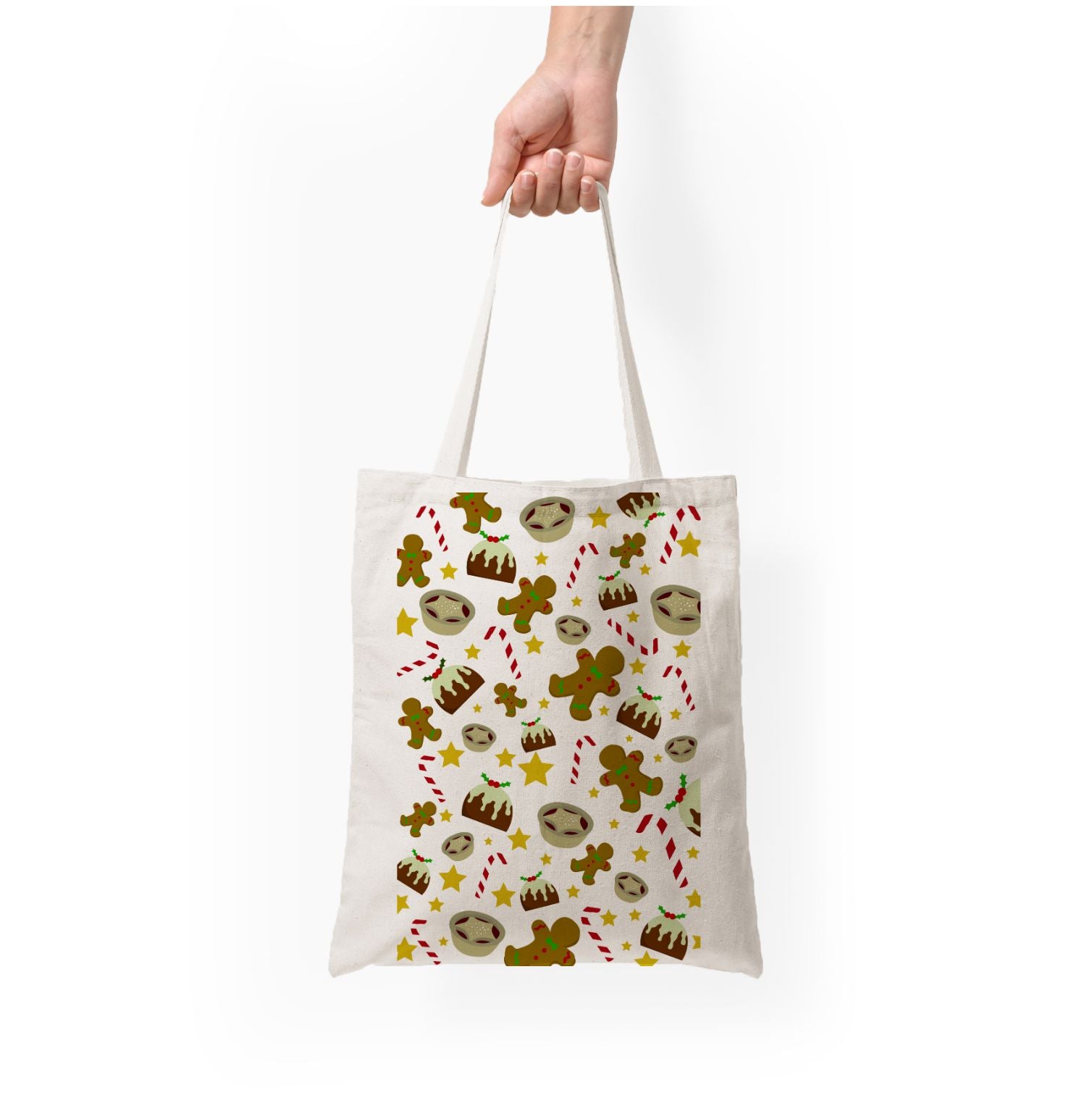 Festive - Christmas Patterns Tote Bag