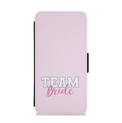 Team Bride - Bridal Flip / Wallet Phone Case