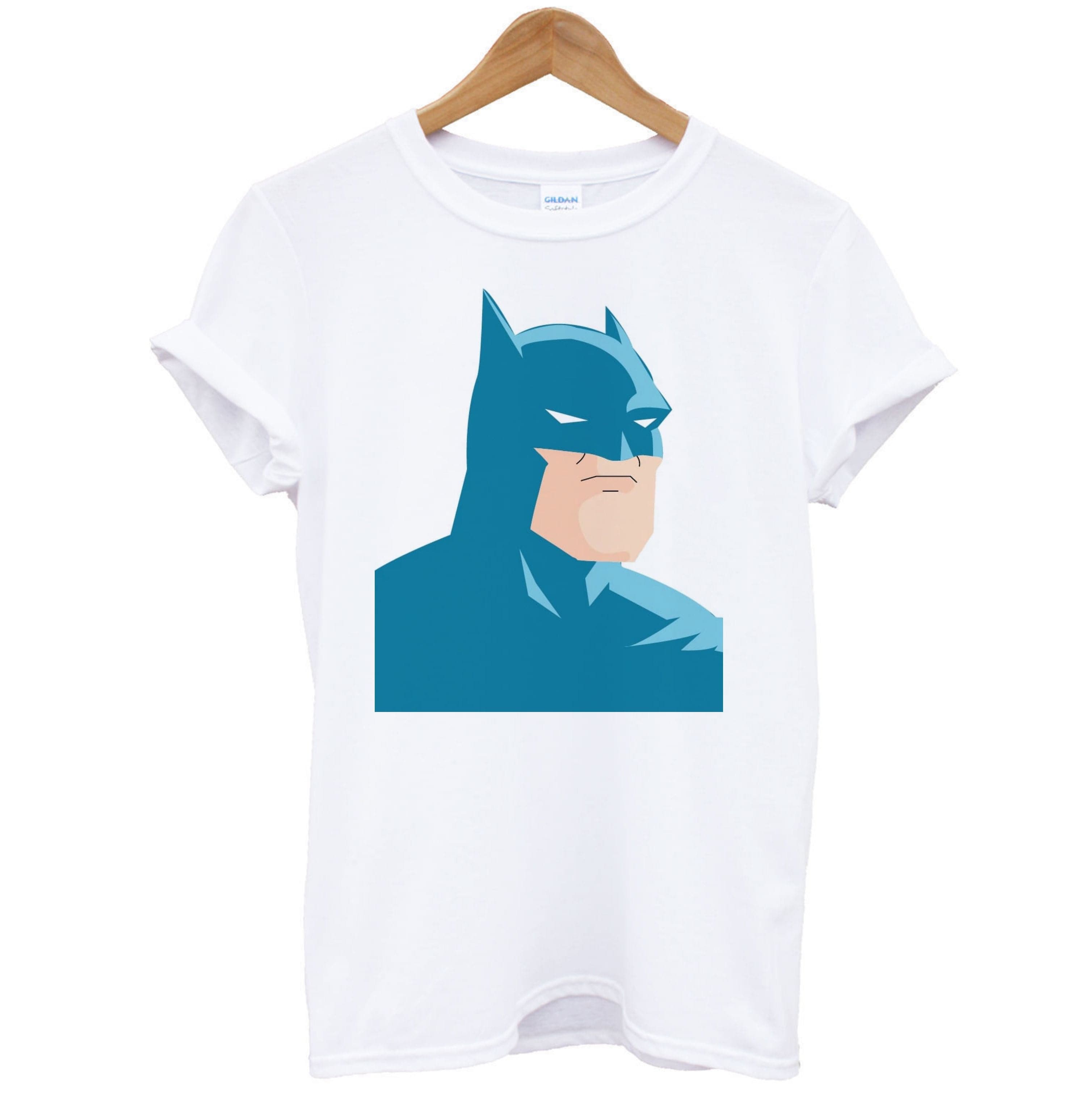 Blue Bat Superhero T-Shirt