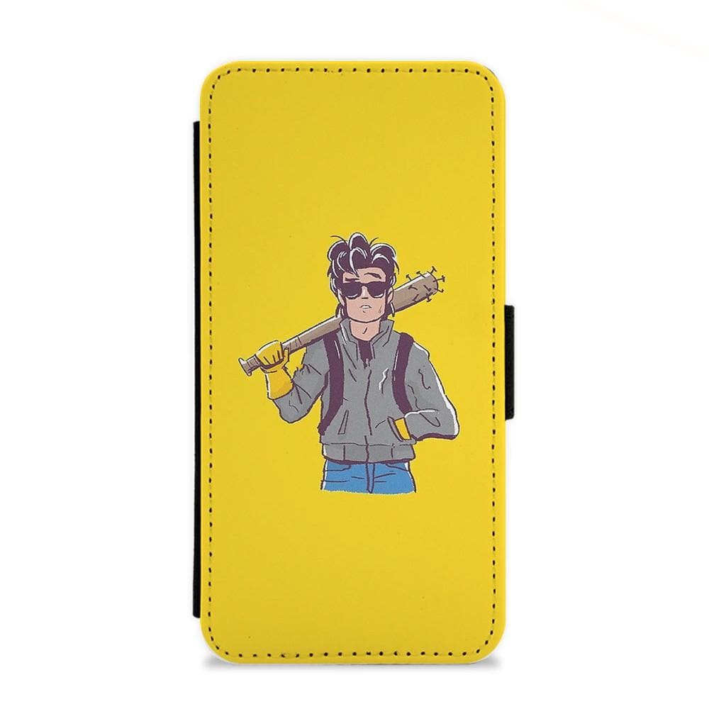 Dad Steve Harrington - Stranger Things Flip Wallet Phone Case - Fun Cases